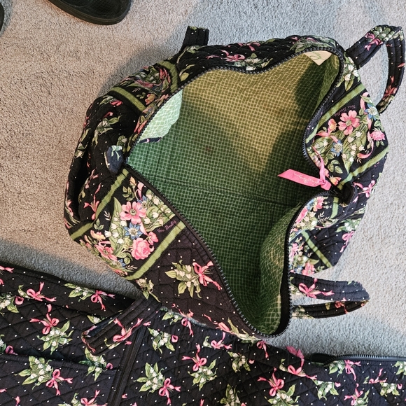 Vintage Vera Bradley New Hope breast cancer awareness pattern-3 pieces - Picture 5 of 8